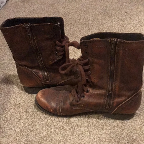 steve madden combat boots - Picture 2 of 3